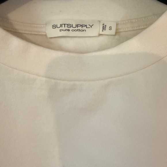 Suitsupply Off-White Short Sleeve Tee - Picture 2 of 6